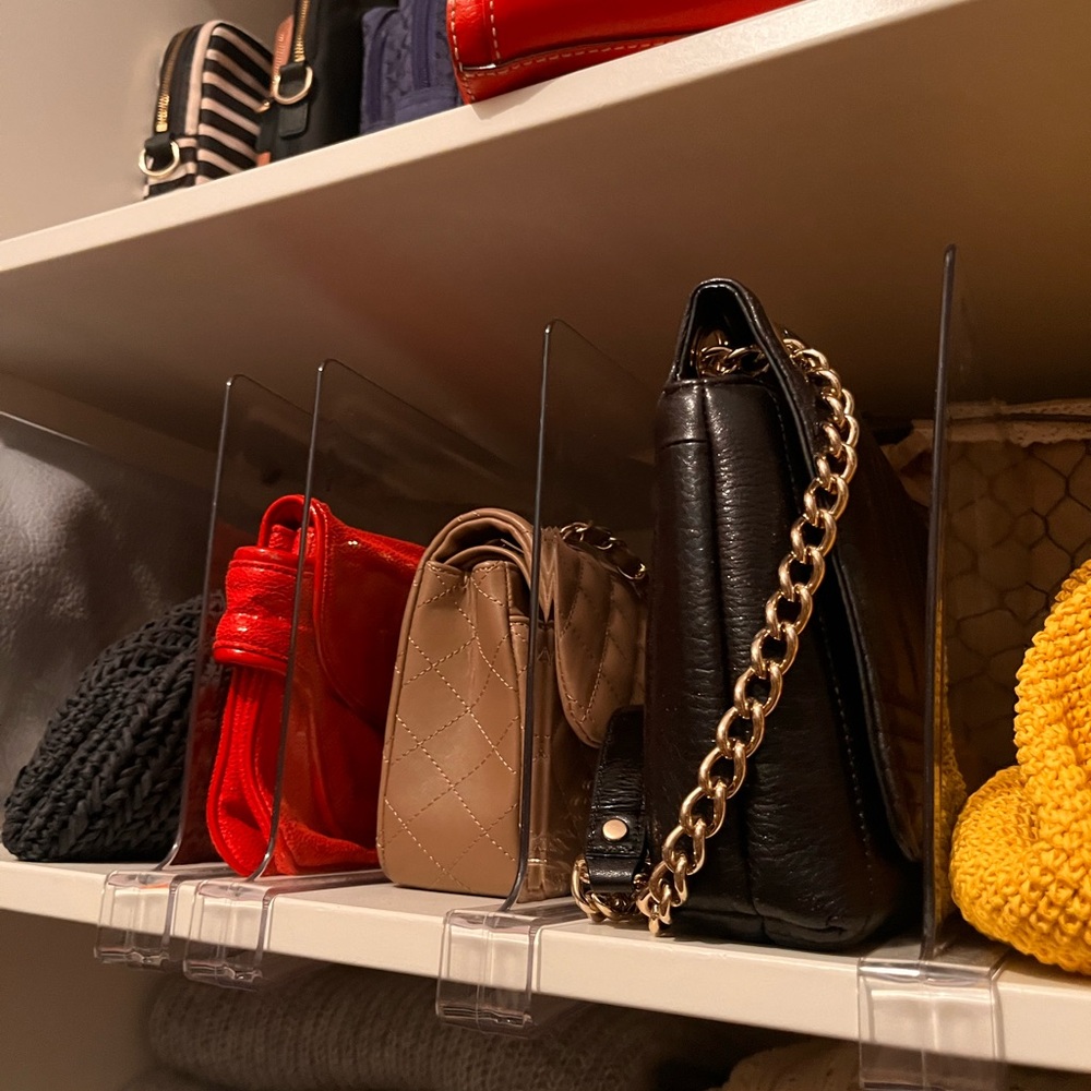 Acrylic Shelf Dividers